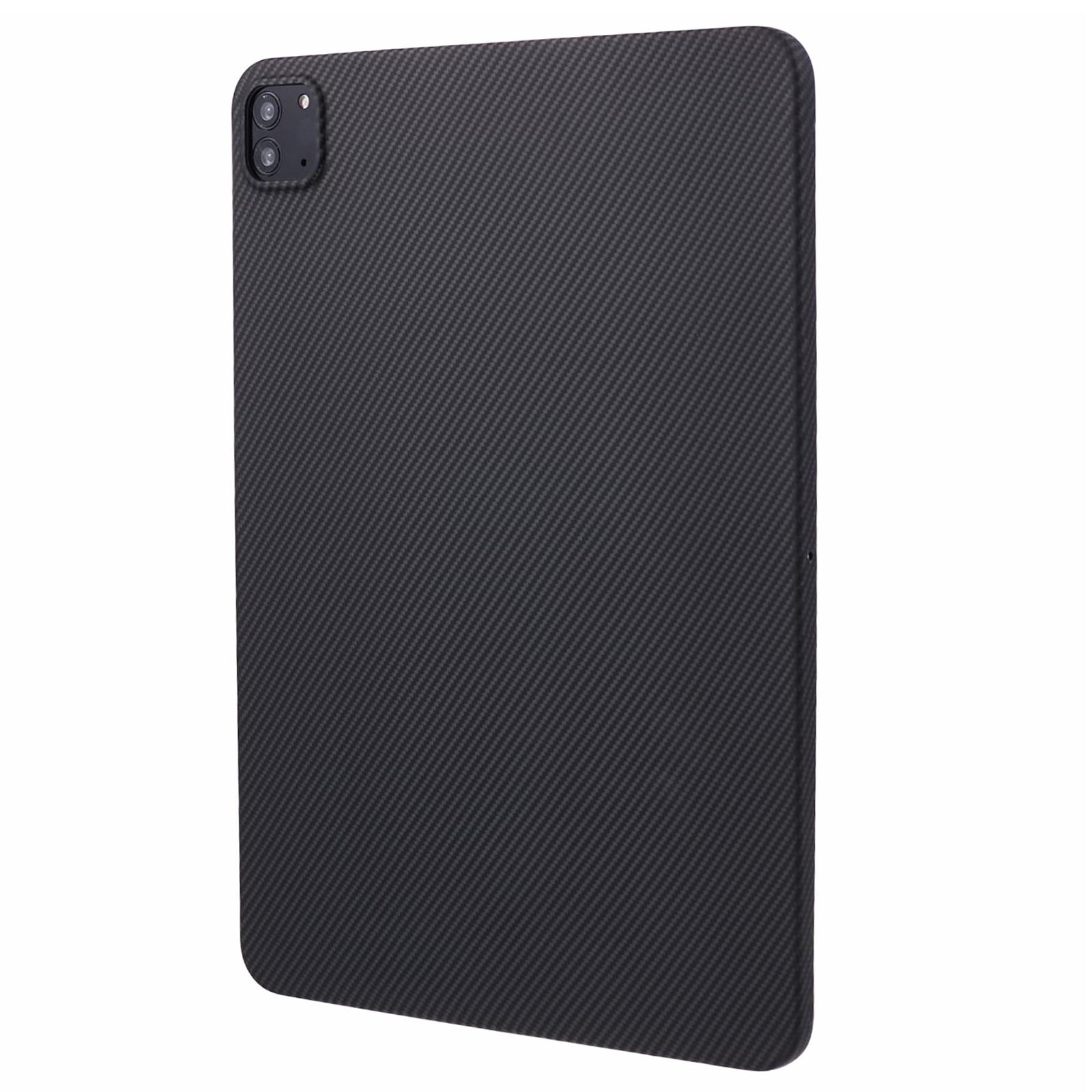 For iPad Pro 11-inch (2018) / (2020) / (2021) / (2022) Black Case 600D Fine Texture Aramid Fiber Scratch-Proof Tablet Cover For iPad Pro 11-inch (2018) / (2020) / (2021) / (2022) Black Case 600D Fine Texture Aramid Fiber Scratch-Proof Tablet Cover